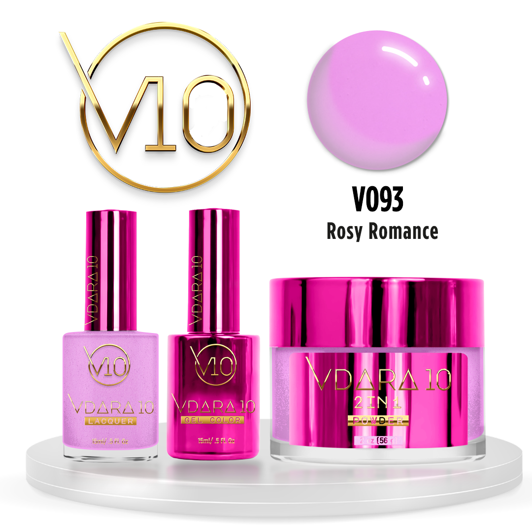 Vdara trio 093 rosy romance - nail trio