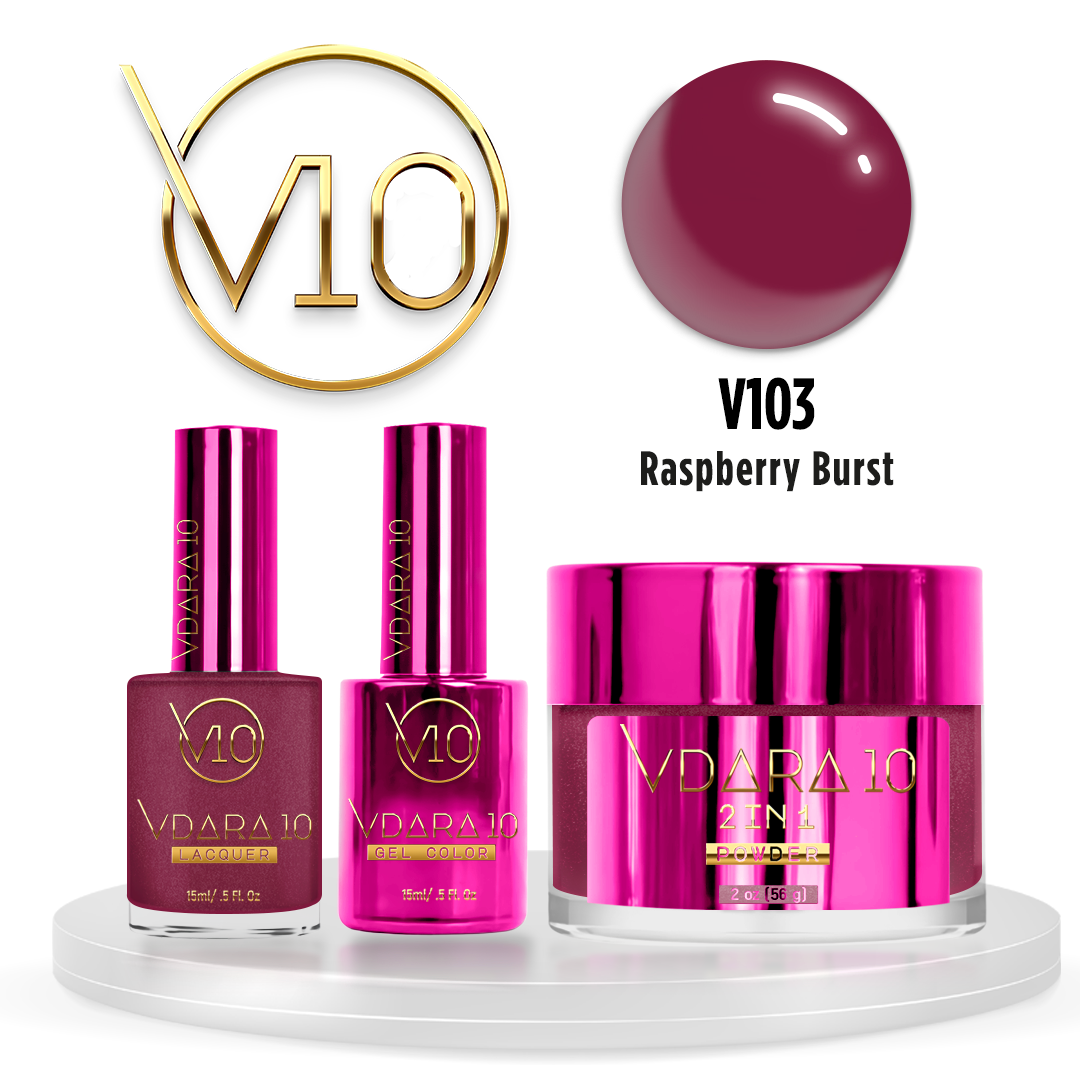 Vdara trio 103 raspberry burst - nail trio