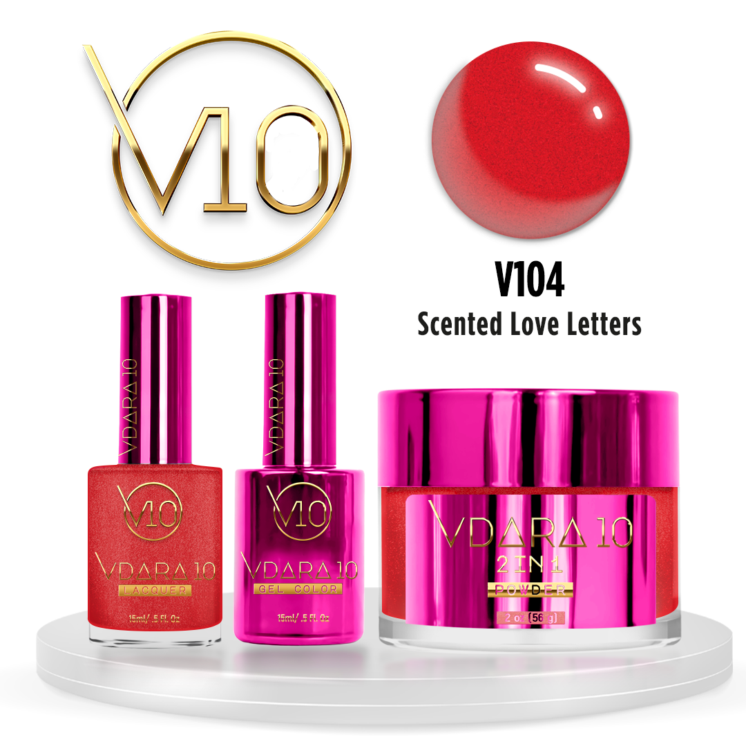 Vdara trio 104 scented love letters - nail trio