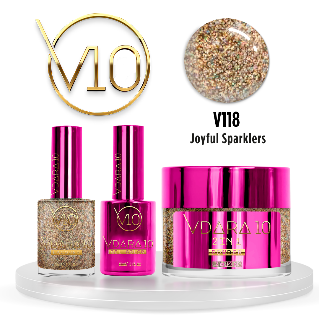 Vdara trio 118 joyful sparklers - nail trio