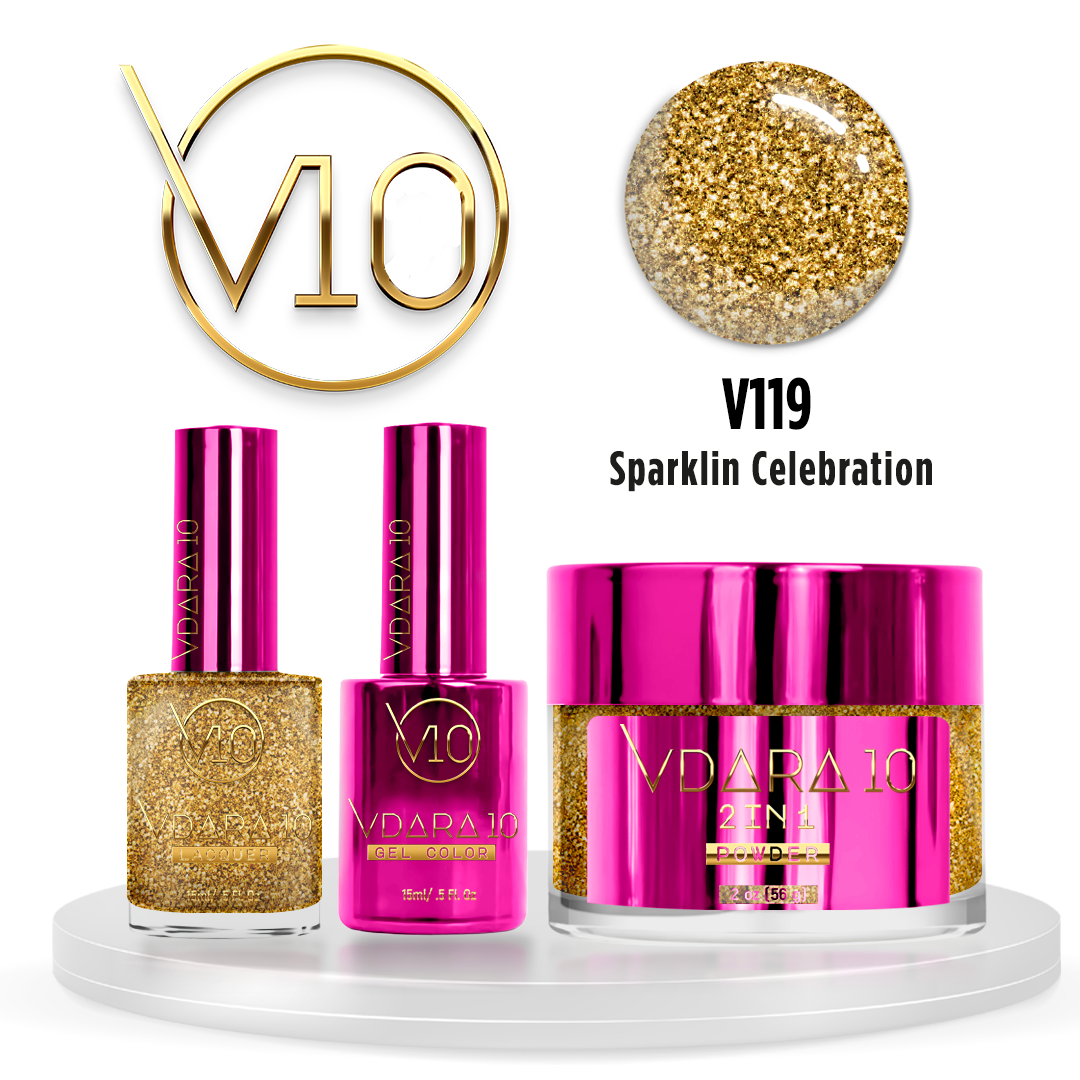 Vdara trio 119 sparkling celebration - nail trio