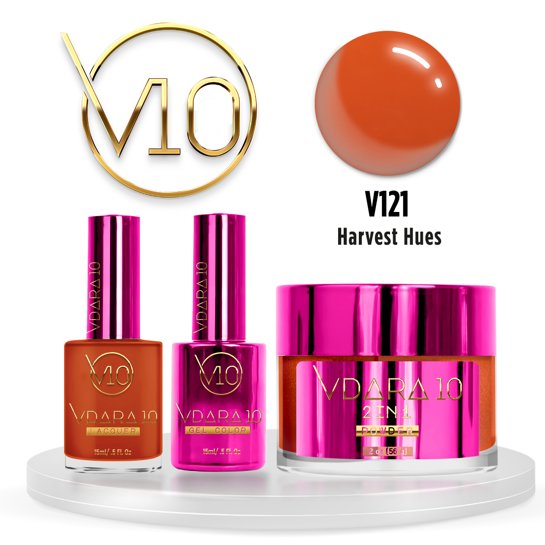 Vdara trio 121 harvest hues - nail trio