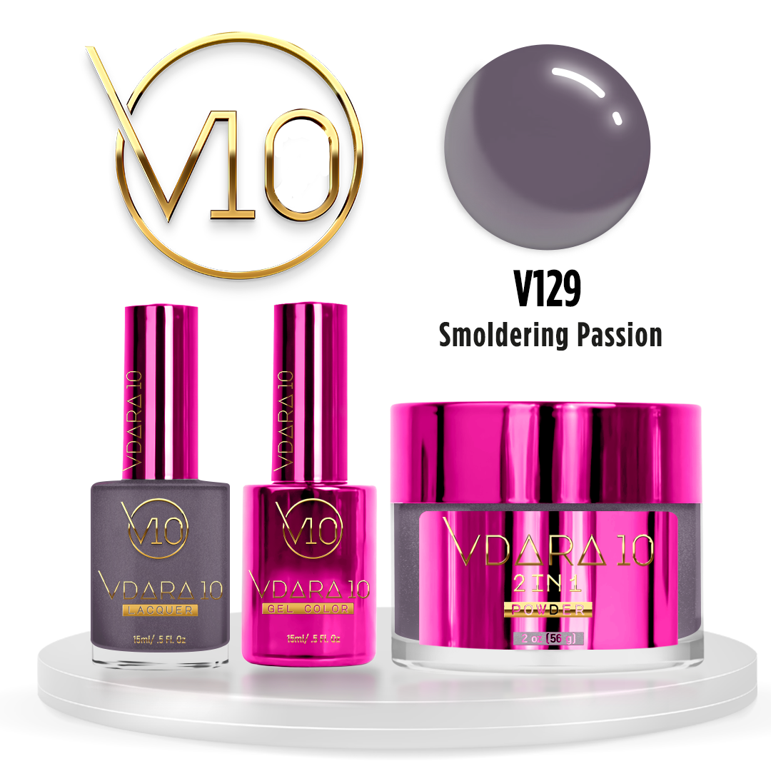 Vdara trio 129 smoldering passion - nail trio