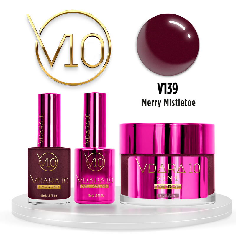 Vdara trio 139 merry mistletoe - nail trio