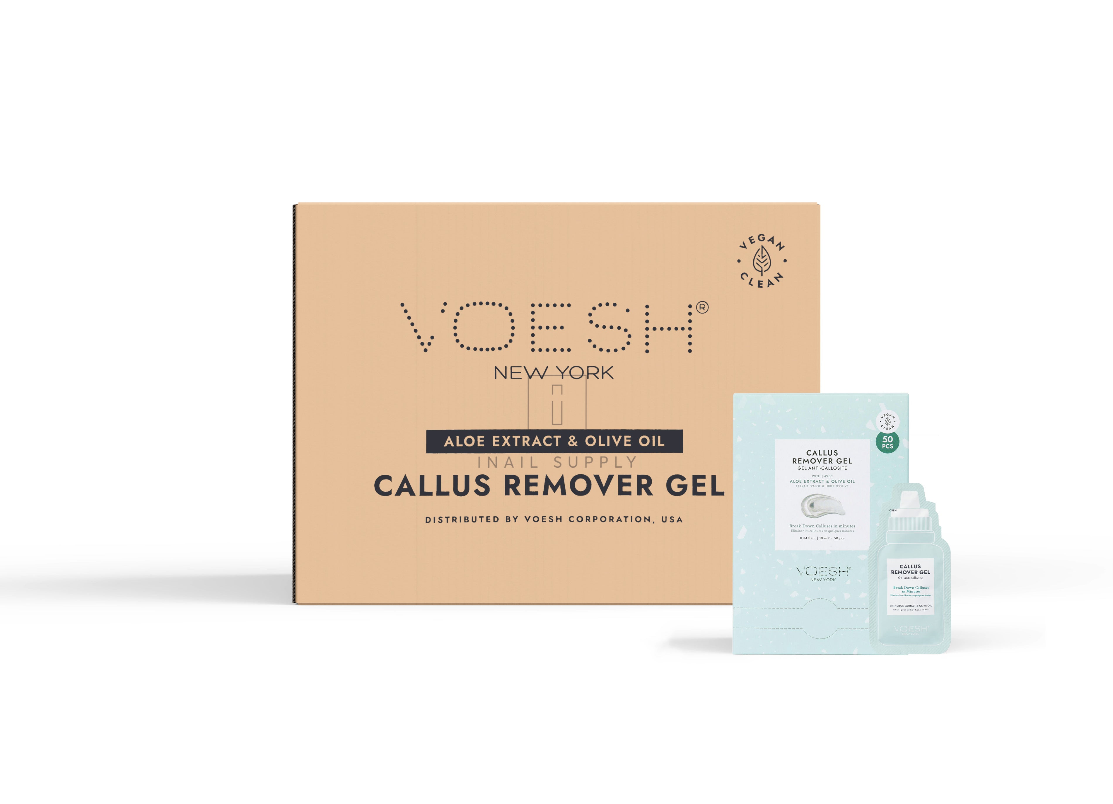 Voesh callus remover 0.35 oz 300/box - callus treatment