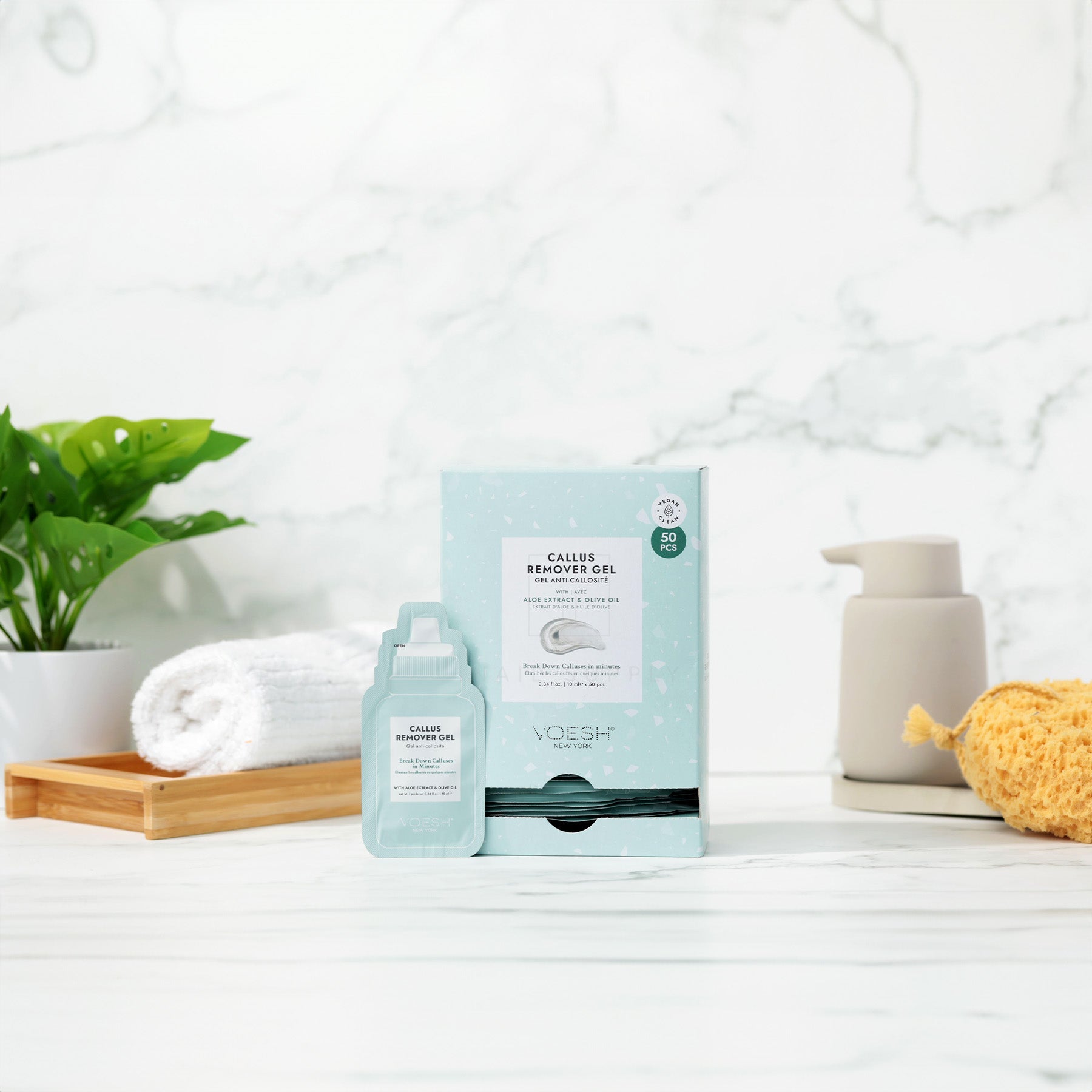Voesh callus remover 0.35 oz 300/box - callus treatment