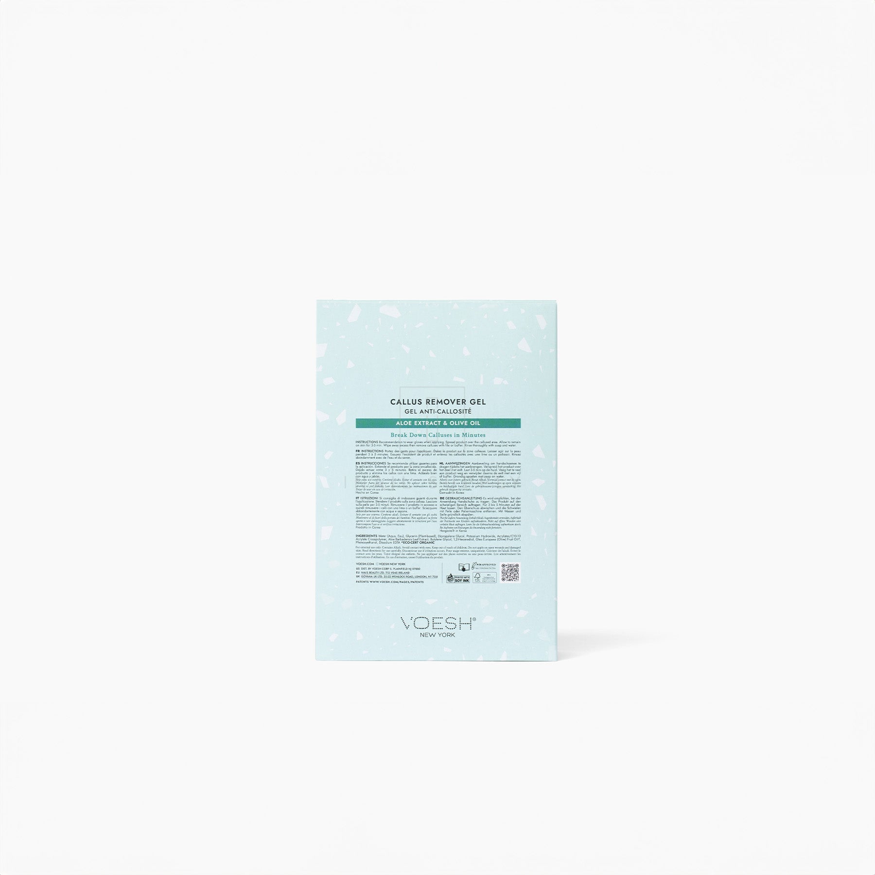 Voesh callus remover 0.35 oz 50/box - callus treatment