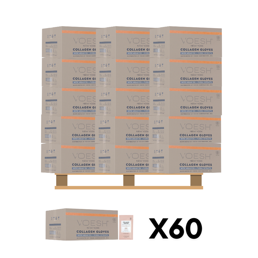 Voesh collagen mask gloves 100/box - 60/pallet (w2)