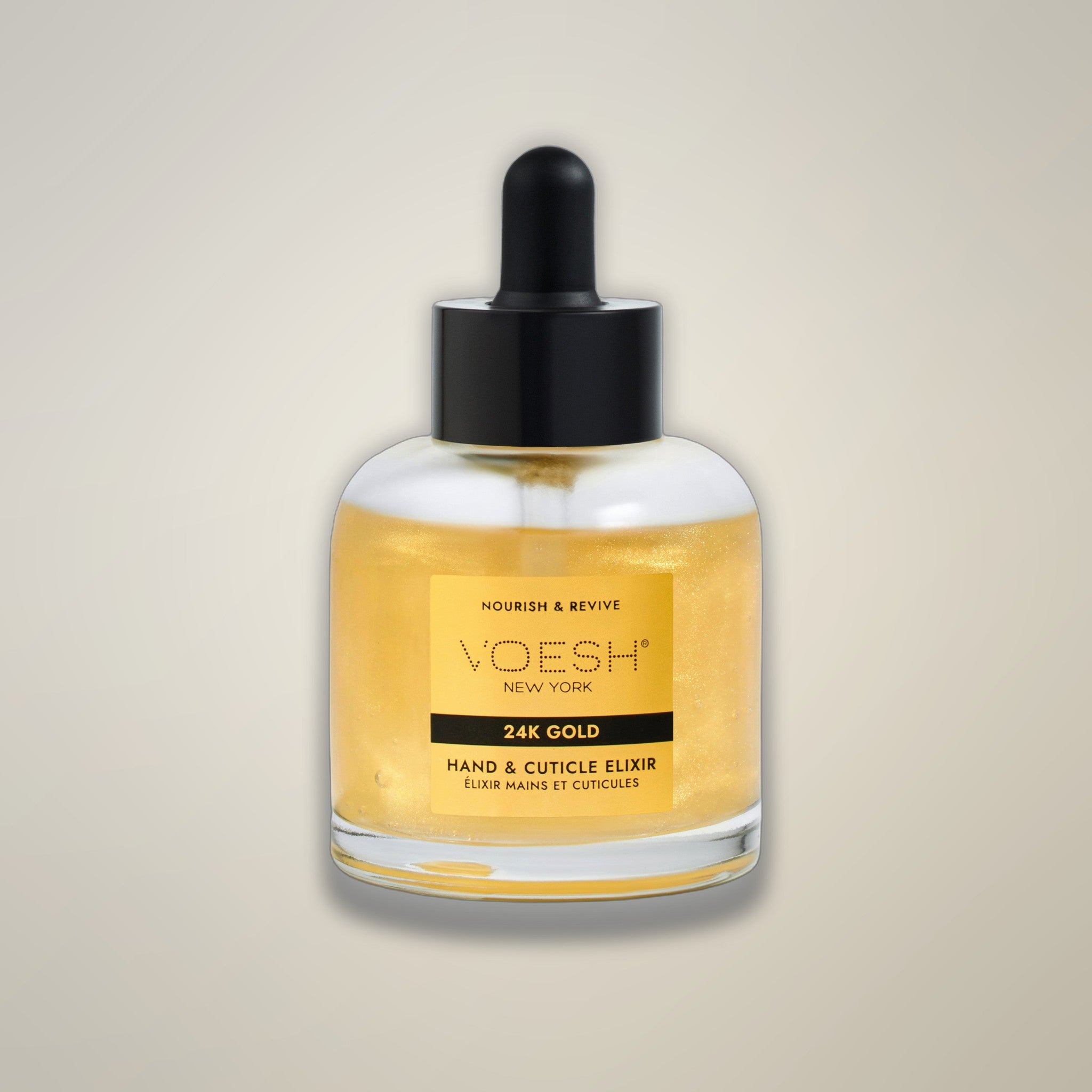 VOESH Hand & Cuticle Elixir 1.69 oz - Imperial 24k Gold Single
