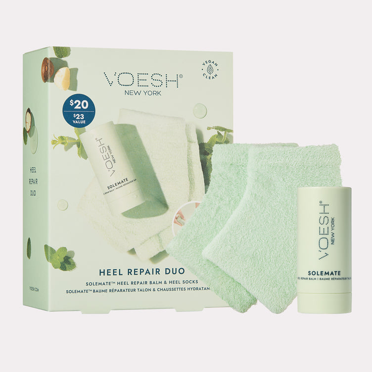Voesh heel repair duo - repair balm + heel socks - repair