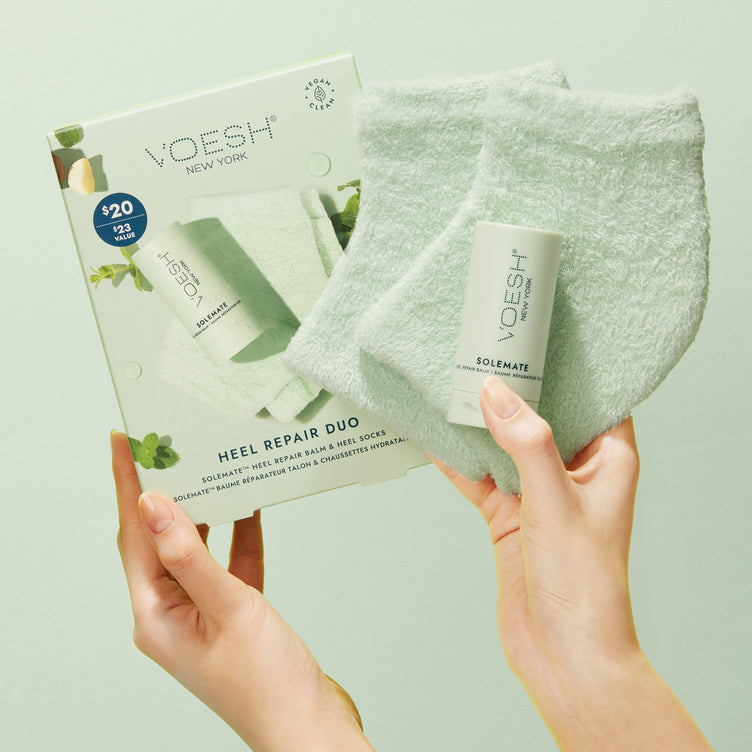 Voesh heel repair duo - repair balm + heel socks - repair