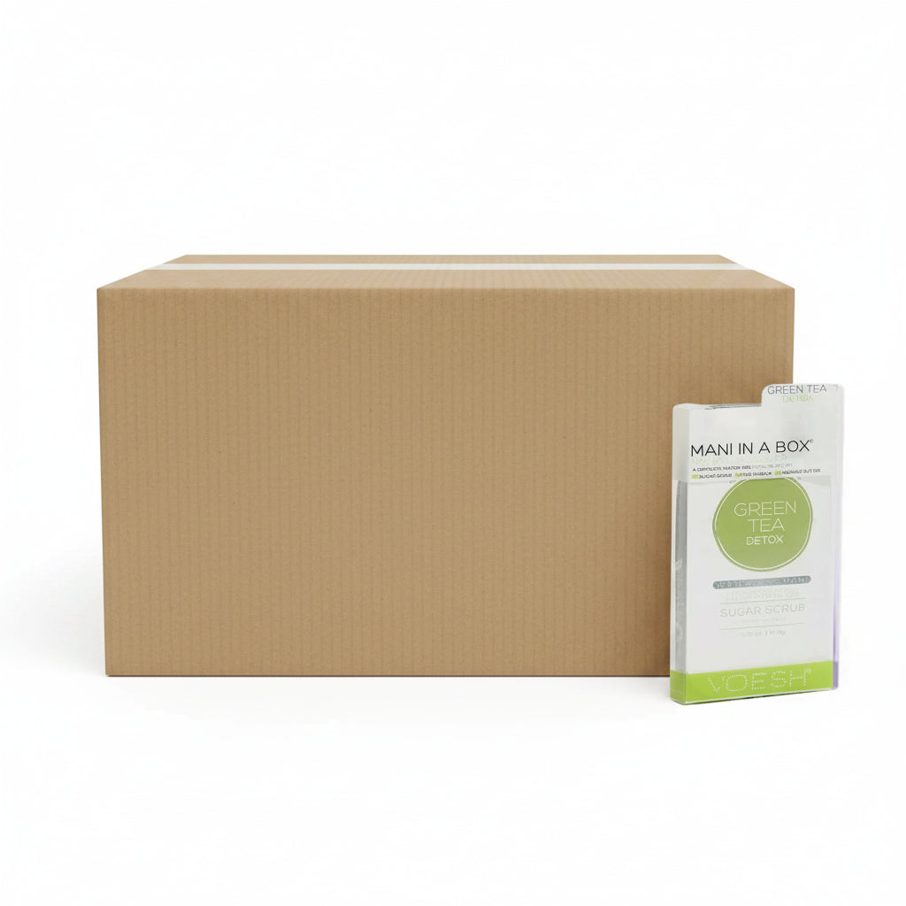 VOESH Mani In A Box Waterless 3 Step - Green Tea 50/Box -