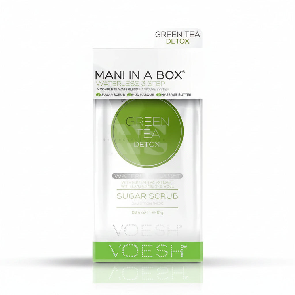VOESH Mani In A Box Waterless 3 Step - Green Tea 50/Box -