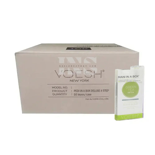 VOESH Mani In A Box Waterless 3 Step - Green Tea 50/Box -
