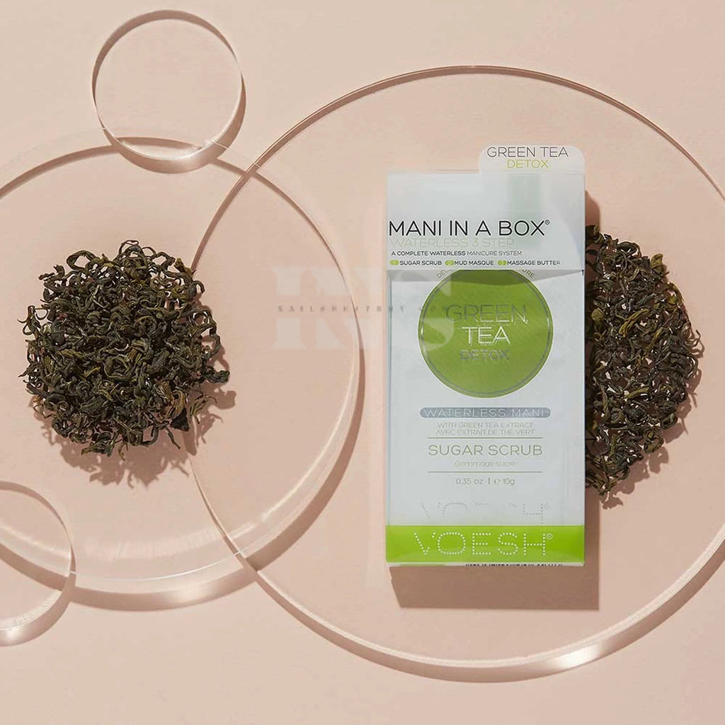 VOESH Mani In A Box Waterless 3 Step - Green Tea Single -
