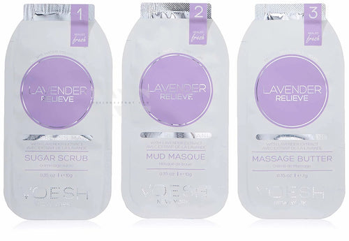 VOESH Mani In A Box Waterless 3 Step - Lavender Single - Spa