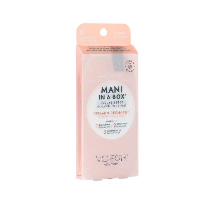 Voesh mani in a box waterless 3 step - single - vitamin