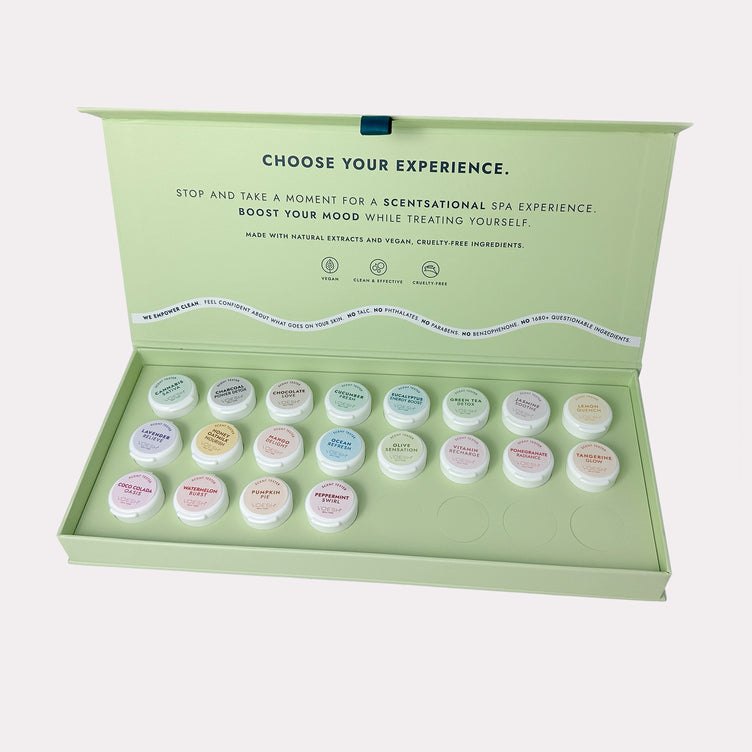 Voesh medium scent menu box (20 scents) - menu