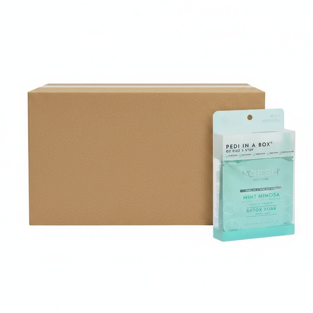 VOESH O2 Bubbly Spa 5 Step - Mint Mimosa 50/Box - Spa