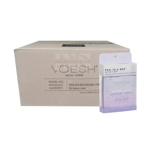 VOESH O2 Bubbly Spa 5 Step - Lavender Vanilla 50/Box - Spa