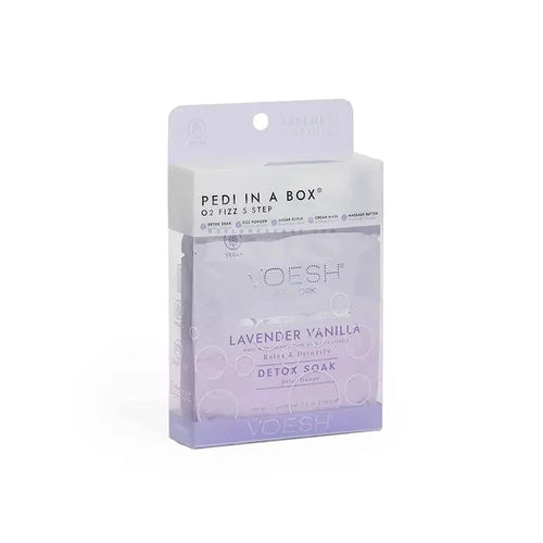 VOESH O2 Bubbly Spa 5 Step -  Lavender Vanilla Single