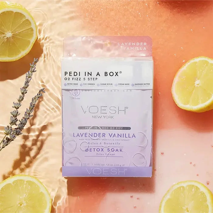 VOESH O2 Bubbly Spa 5 Step - Lavender Vanilla Single