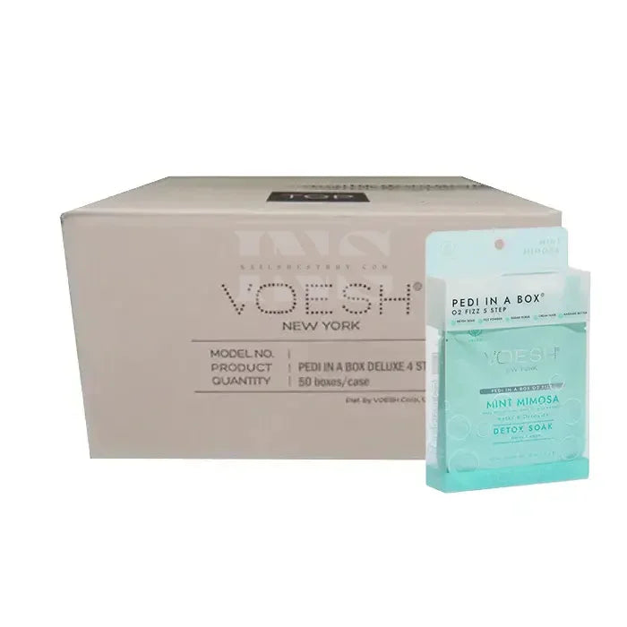 VOESH O2 Bubbly Spa 5 Step - Mint Mimosa 50/Box - Spa