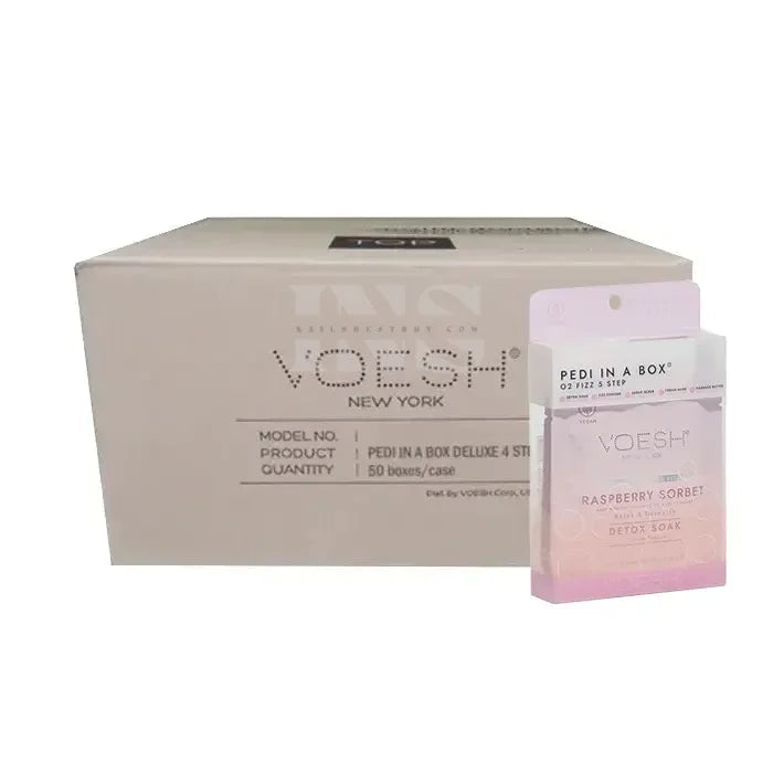 VOESH O2 Bubbly Spa 5 Step - Raspberry Sorbet 50/Box - Spa