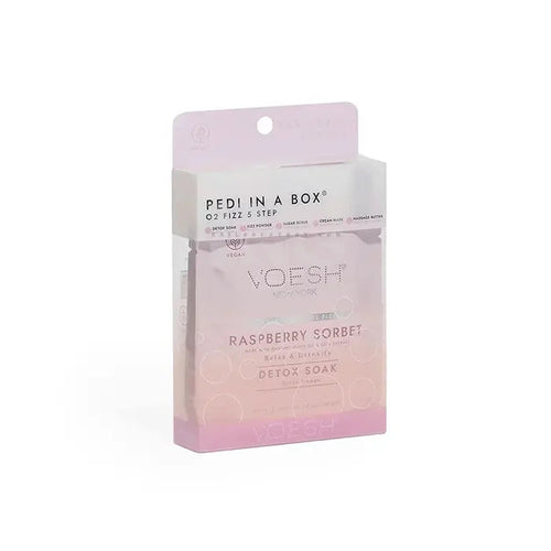 VOESH O2 Bubbly Spa 5 Step - Raspberry Sorbet Single