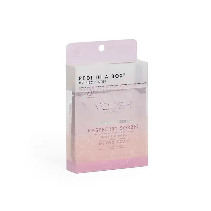 VOESH O2 Bubbly Spa 5 Step - Raspberry Sorbet Single - Spa