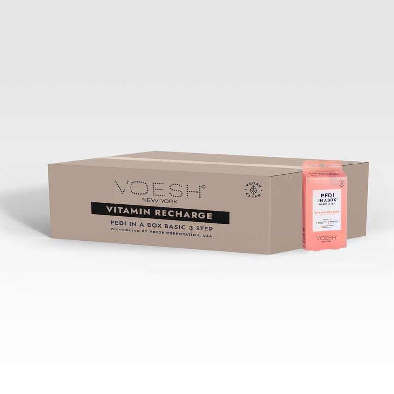 Voesh pedi in a box 3 step - 100/box - vitamin - spa
