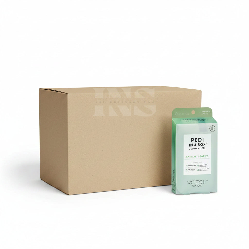 VOESH Pedi In A Box 4 Step - Hemp Extract Calm Seed Oil