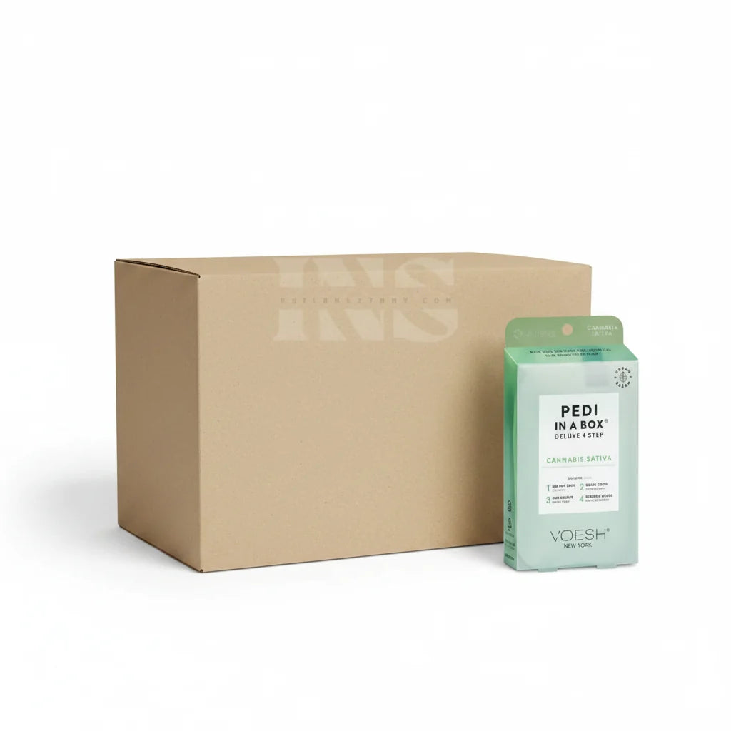 VOESH Pedi In A Box 4 Step - Hemp Extract Calm Seed Oil