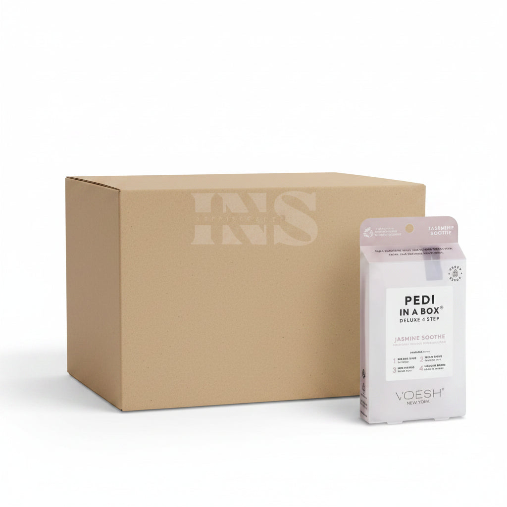 VOESH Pedi In A Box 4 Step - Jasmine Soothe 50/Box - Pedi