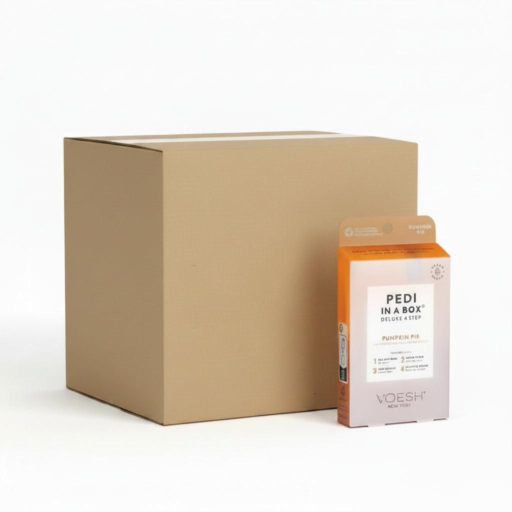 Voesh pedi in a box 4 step - 50/box - pumpkin pie *limited*