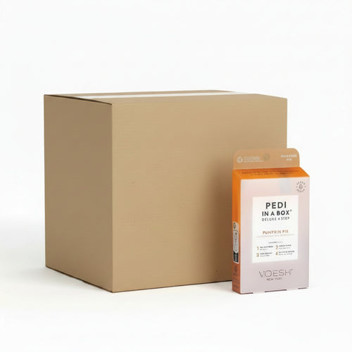 VOESH Pedi In A Box 4 Step Pumpkin Pie - 50/Box *Limited Edition* (W2)