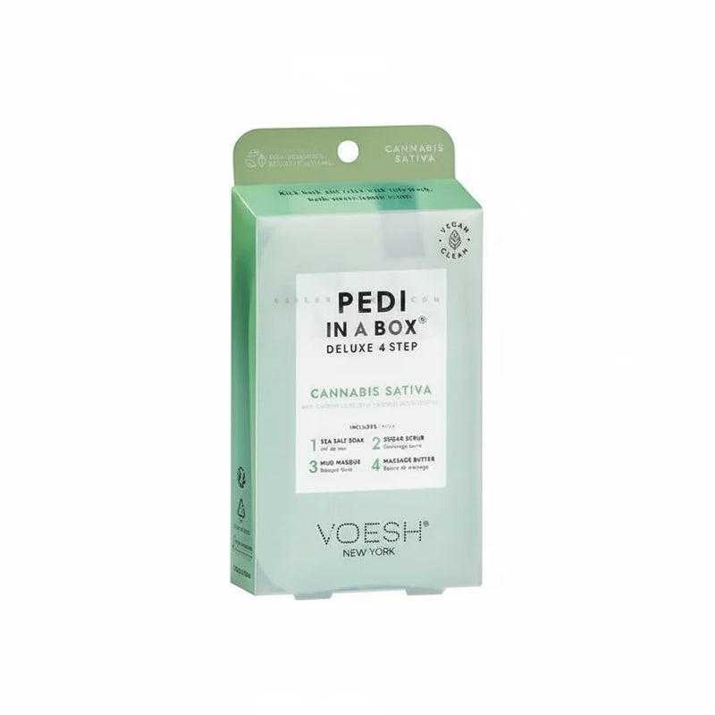 VOESH Pedi In A Box 4 Step - Hemp Extract Calm Seed Oil