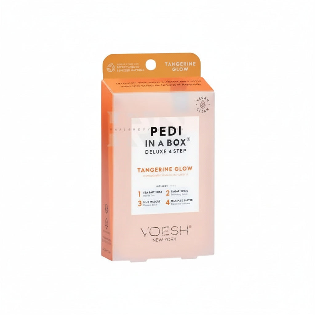 VOESH Pedi In A Box 4 Step - Tangerine 50/Box