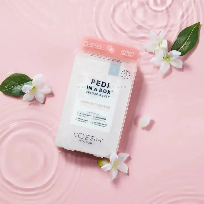 VOESH Pedi In A Box 4 Step - Jasmine Soothe 50/Box