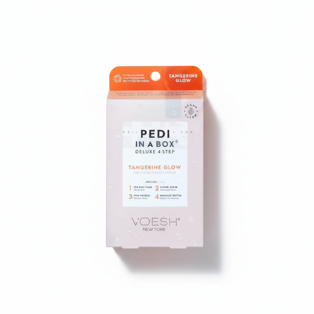 VOESH Pedi In A Box 4 Step - Tangerine 50/Box