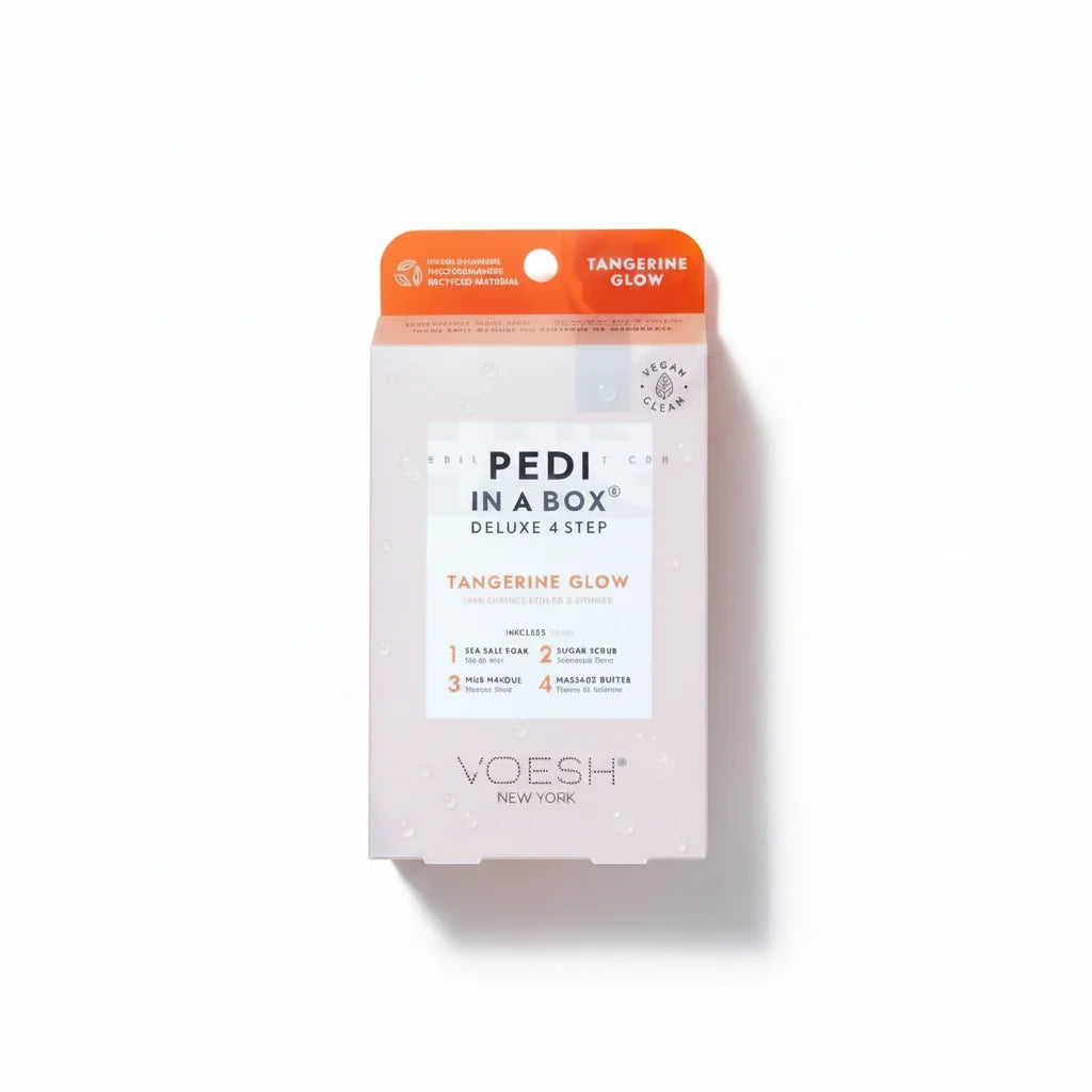 VOESH Pedi In A Box 4 Step - Tangerine 50/Box