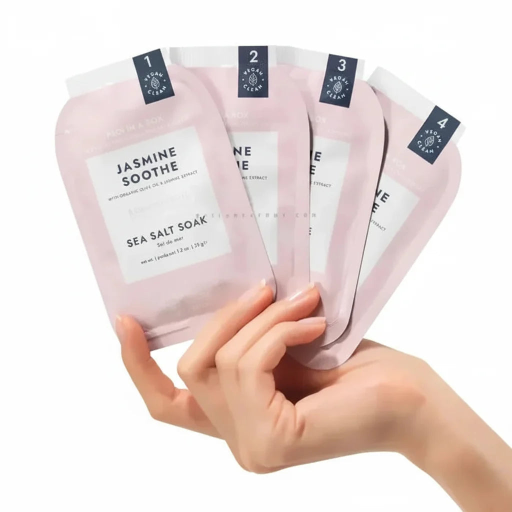 VOESH Pedi In A Box 4 Step - Jasmine Soothe 50/Box