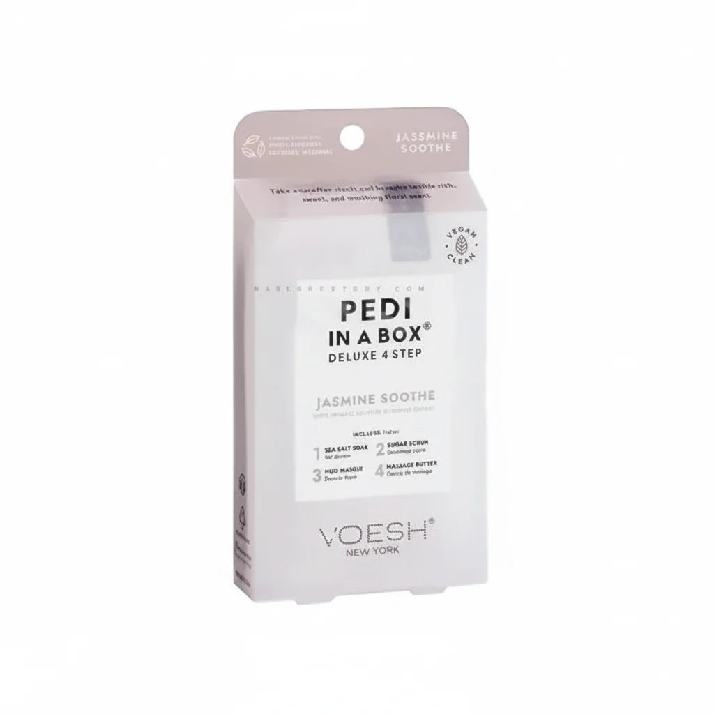 VOESH Pedi In A Box 4 Step - Jasmine Soothe 50/Box