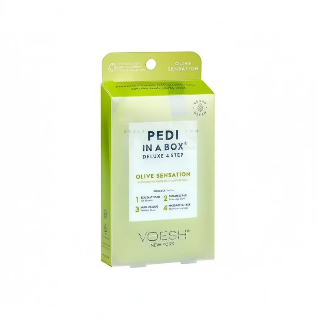 VOESH Pedi In A Box 4 Step - Olive Sensation 50/Box
