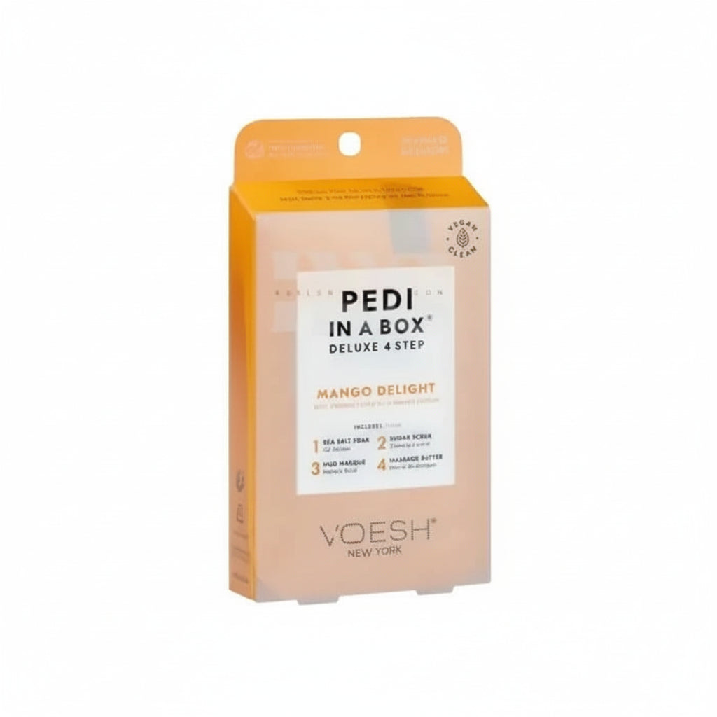 VOESH Pedi In A Box 4 Step - Mango Delight 50/Box