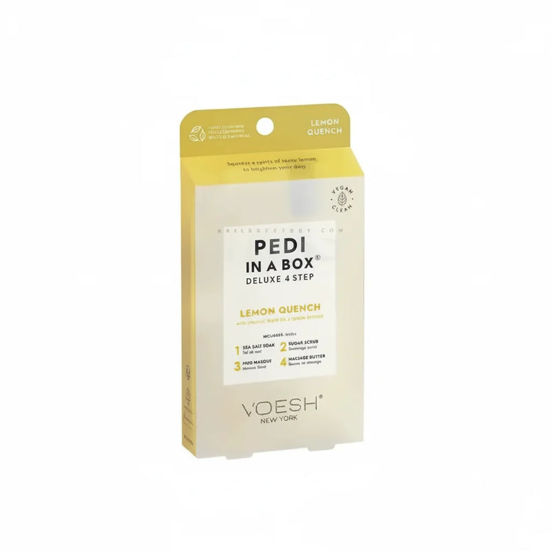VOESH Pedi In A Box 4 Step - Lemon Quench 50/Box