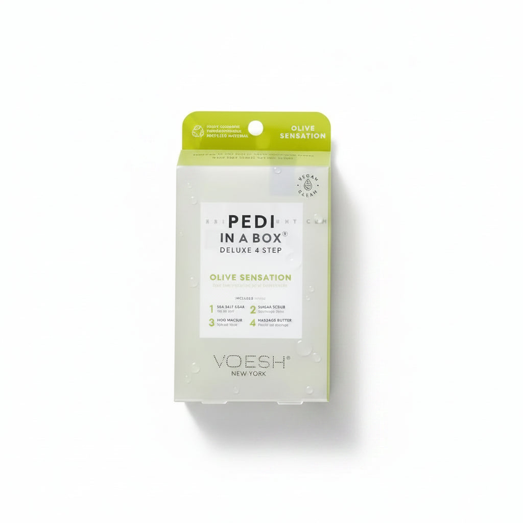 VOESH Pedi In A Box 4 Step - Olive Sensation 50/Box