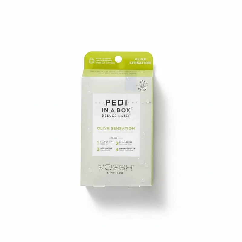 VOESH Pedi In A Box 4 Step - Olive Sensation 50/Box