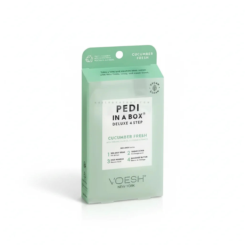 VOESH Pedi In A Box 4 Step - Cucumber Fresh 50/Box