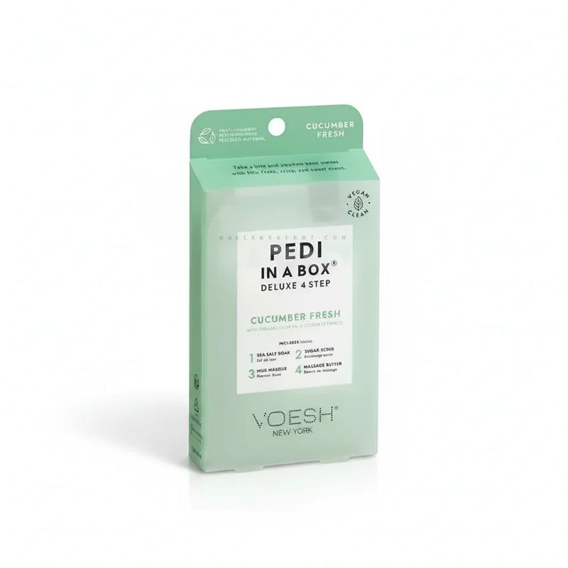 VOESH Pedi In A Box 4 Step - Cucumber Fresh 50/Box